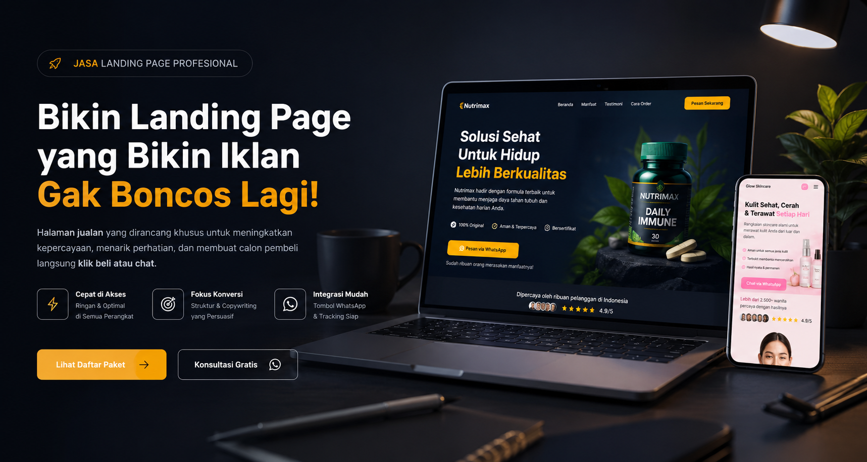Preview Landing Page